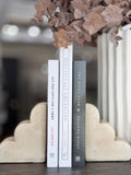 Scallop Edge Bookend set/2