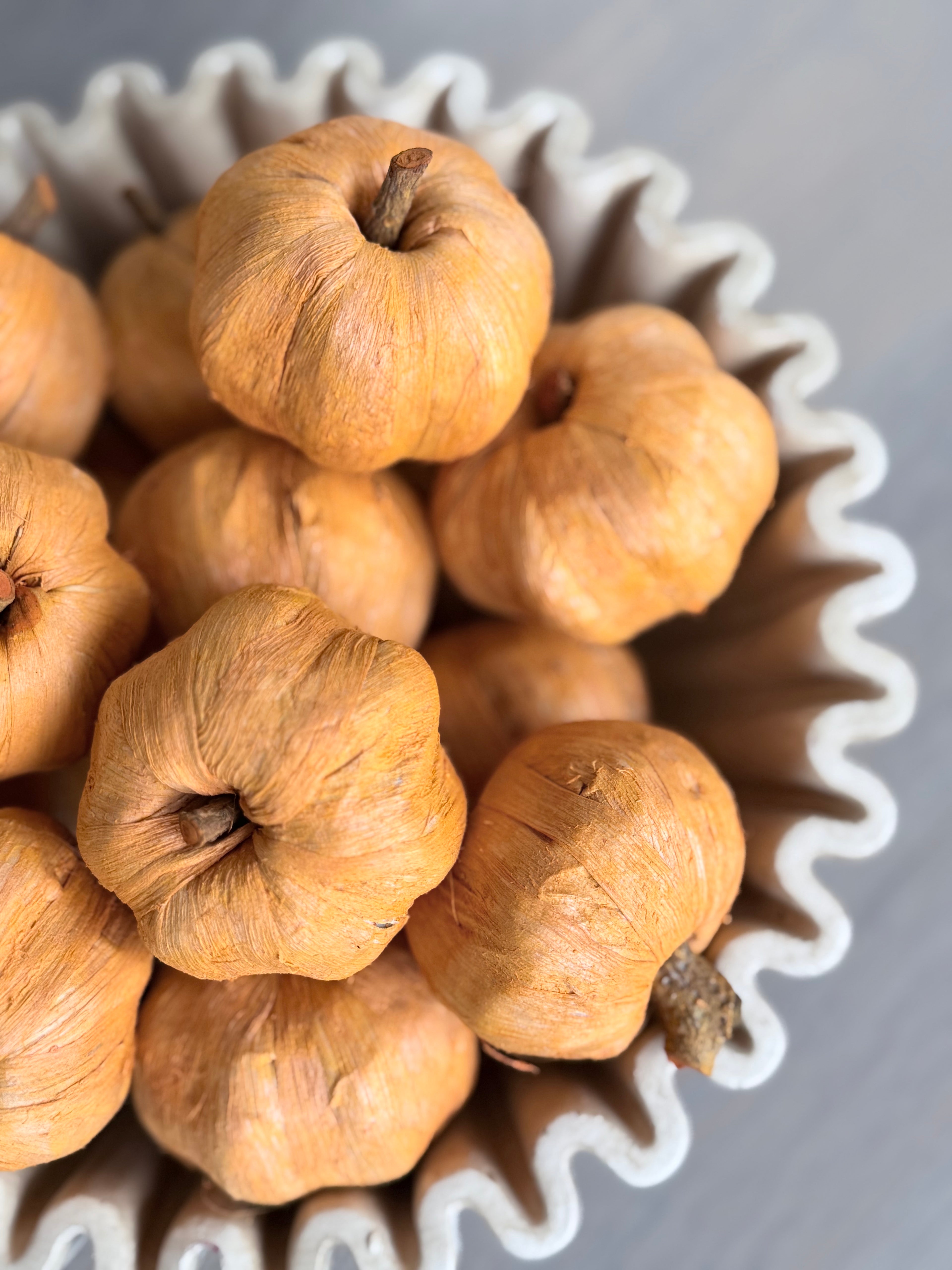 Bag of Faux Pumpkins