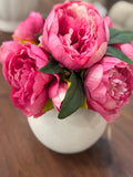12" Peony Boutique Pink