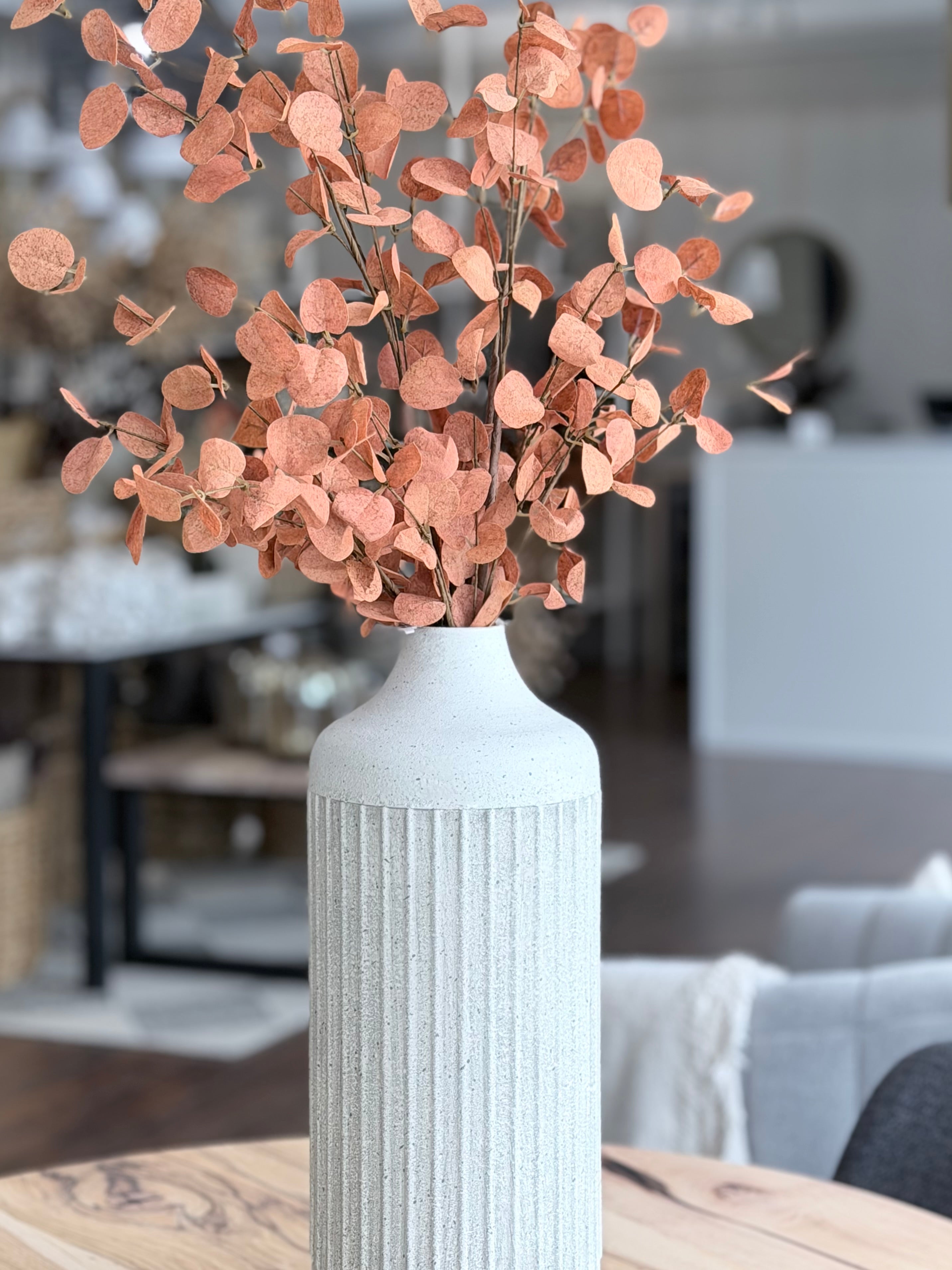 Fall Orange Eucalyptus 34"