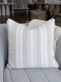 18" Elton Tan Stripe