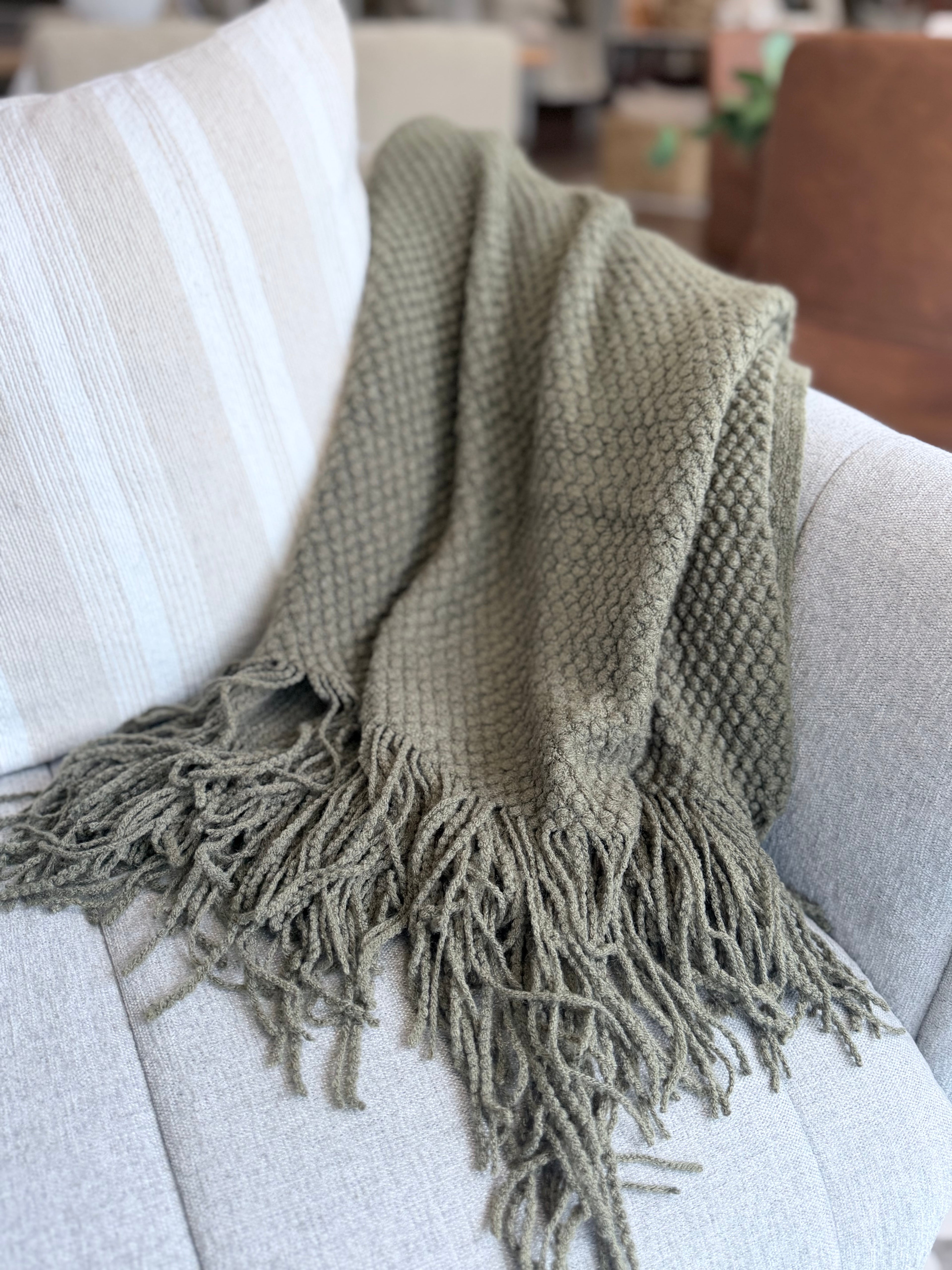Willow Textured Throw