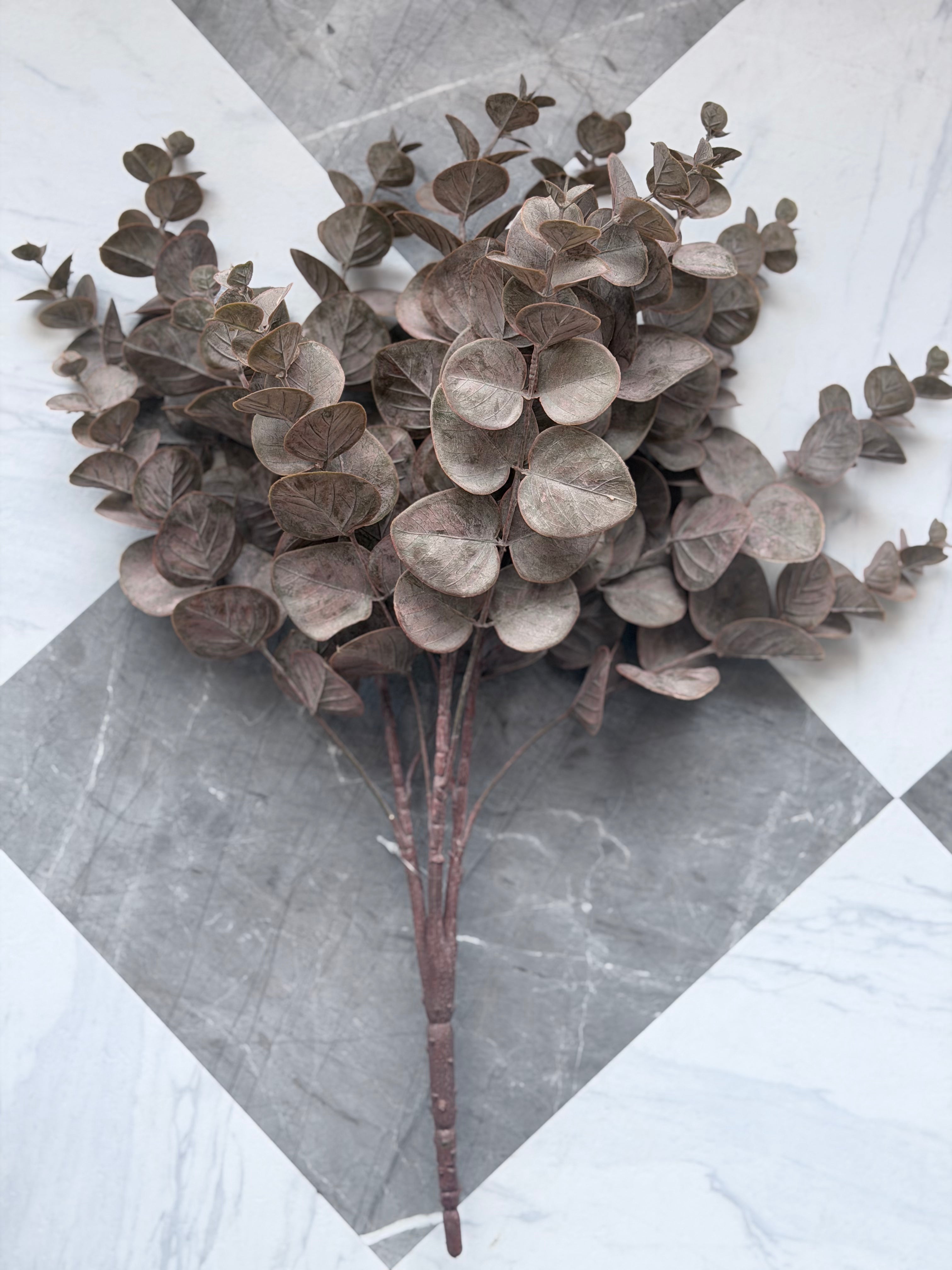 19"  Brown Eucalyptus Bunch