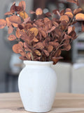 16" Coffee Eucalyptus Leaf