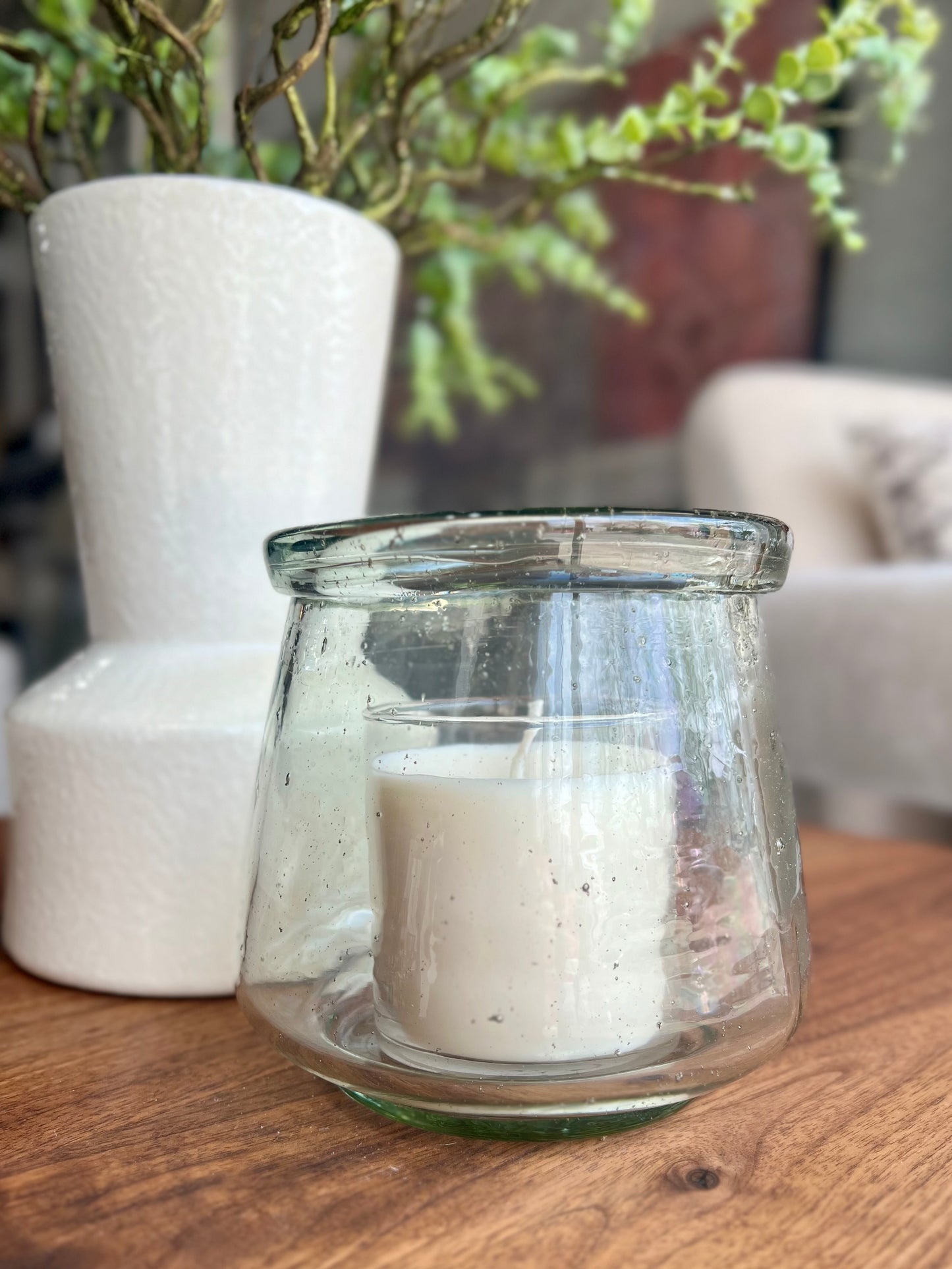 5" Artisan Glass Jar
