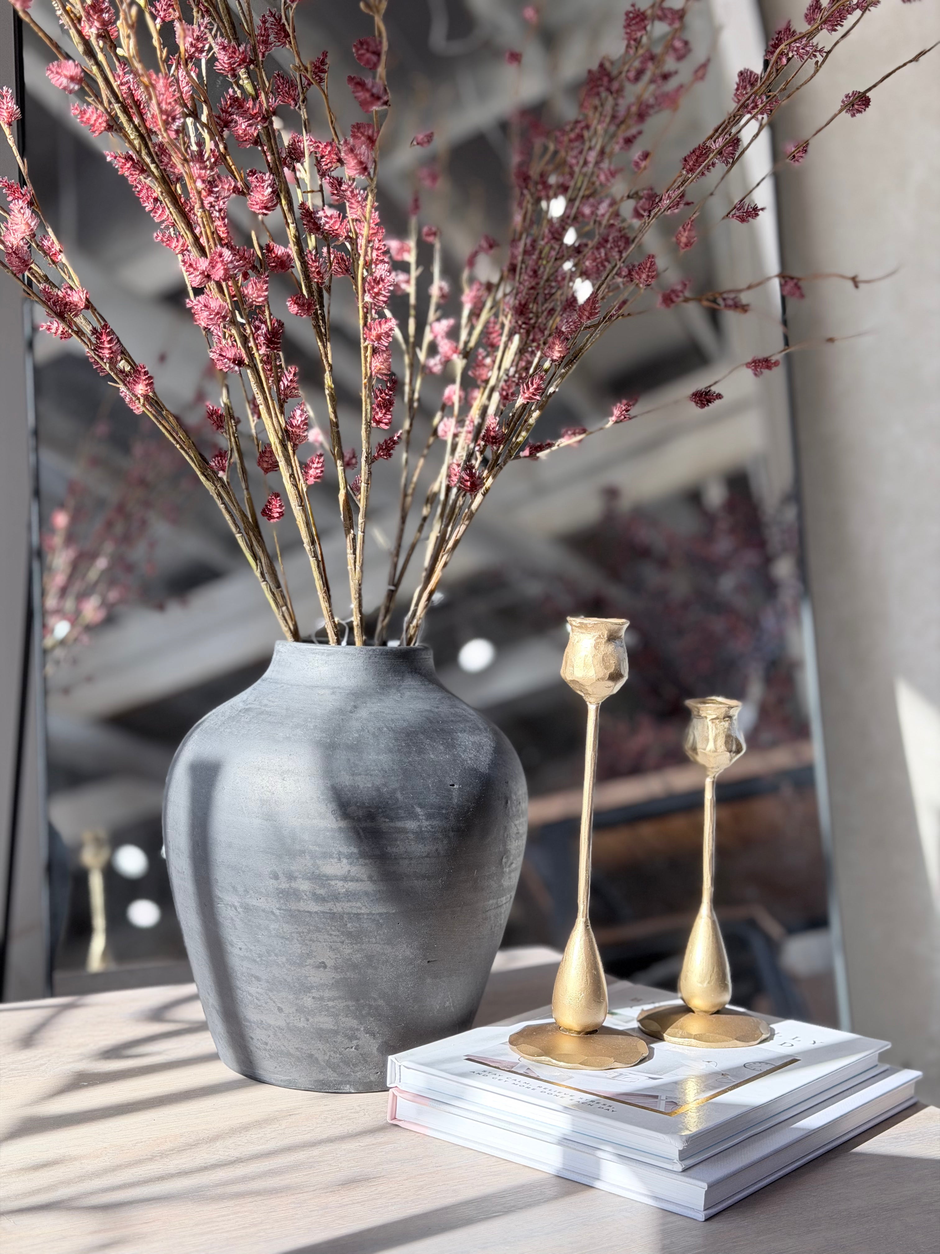 Burgundy Straw Flower