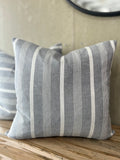 Addison Stripe Blue 20" Pillow