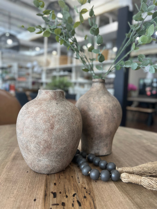 Ceramic Vase Antique Grey