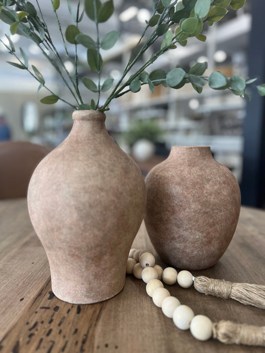 Ceramic Vase Antique Copper