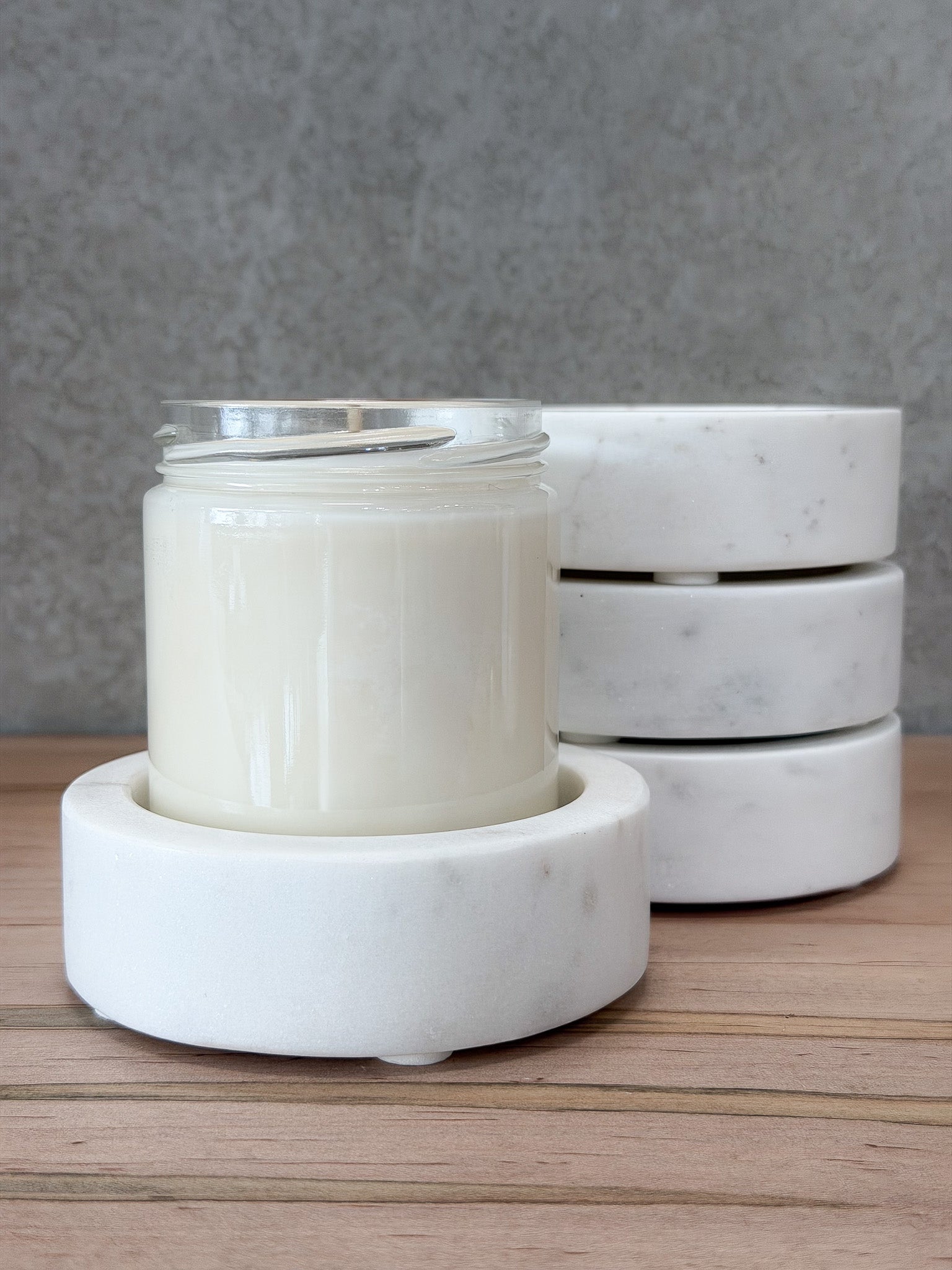 4" Round Marble Tray