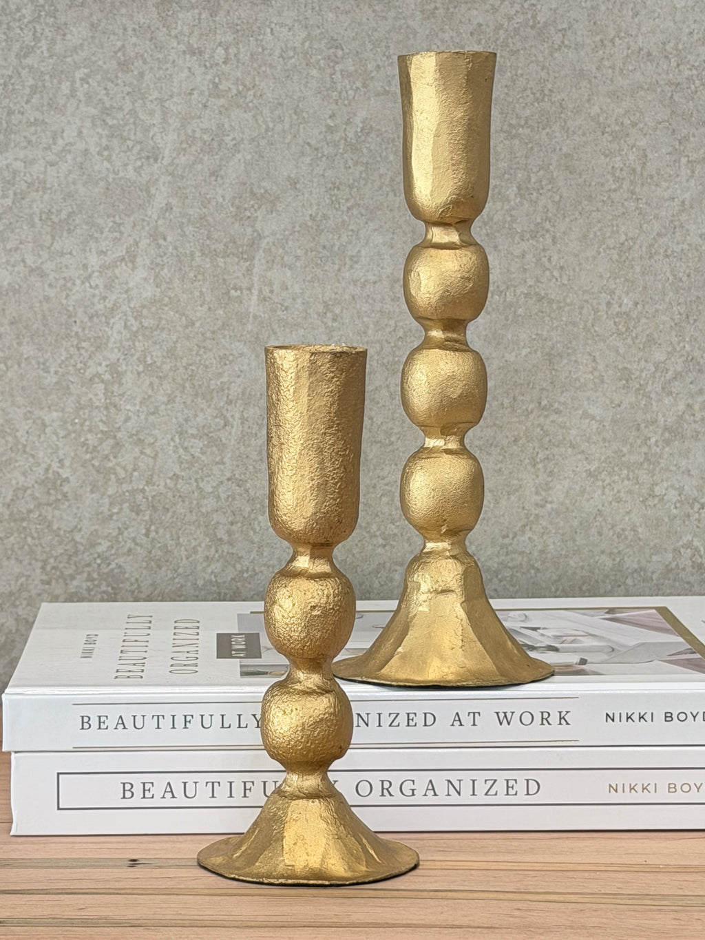 Gold Ball Candlestick