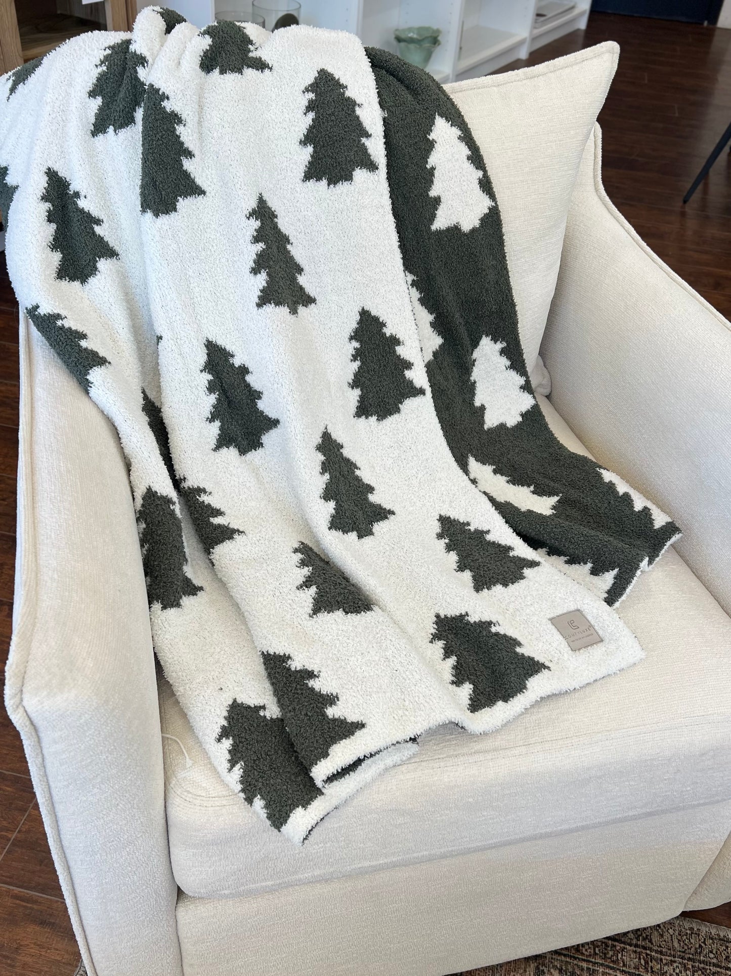 Plush Tree Throw