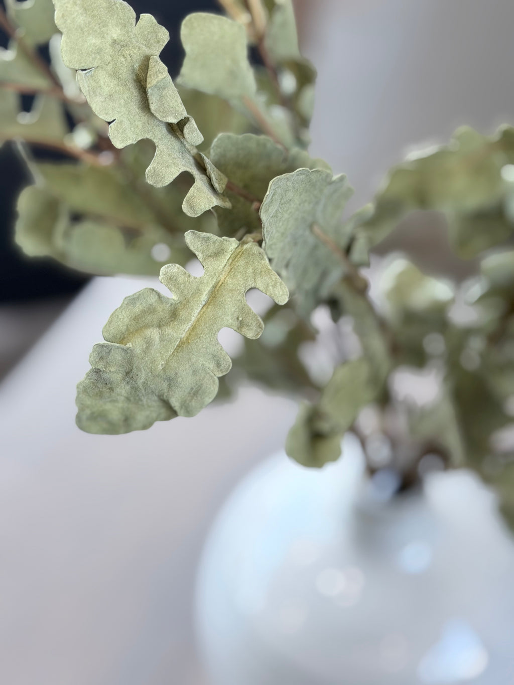 Faux Oak Stem Green