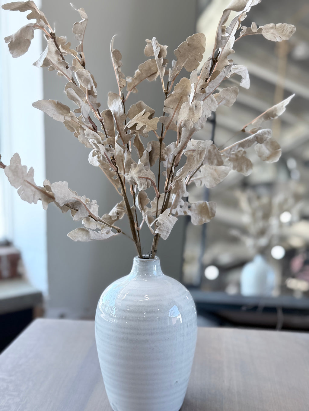 Faux Oak Stem Beige
