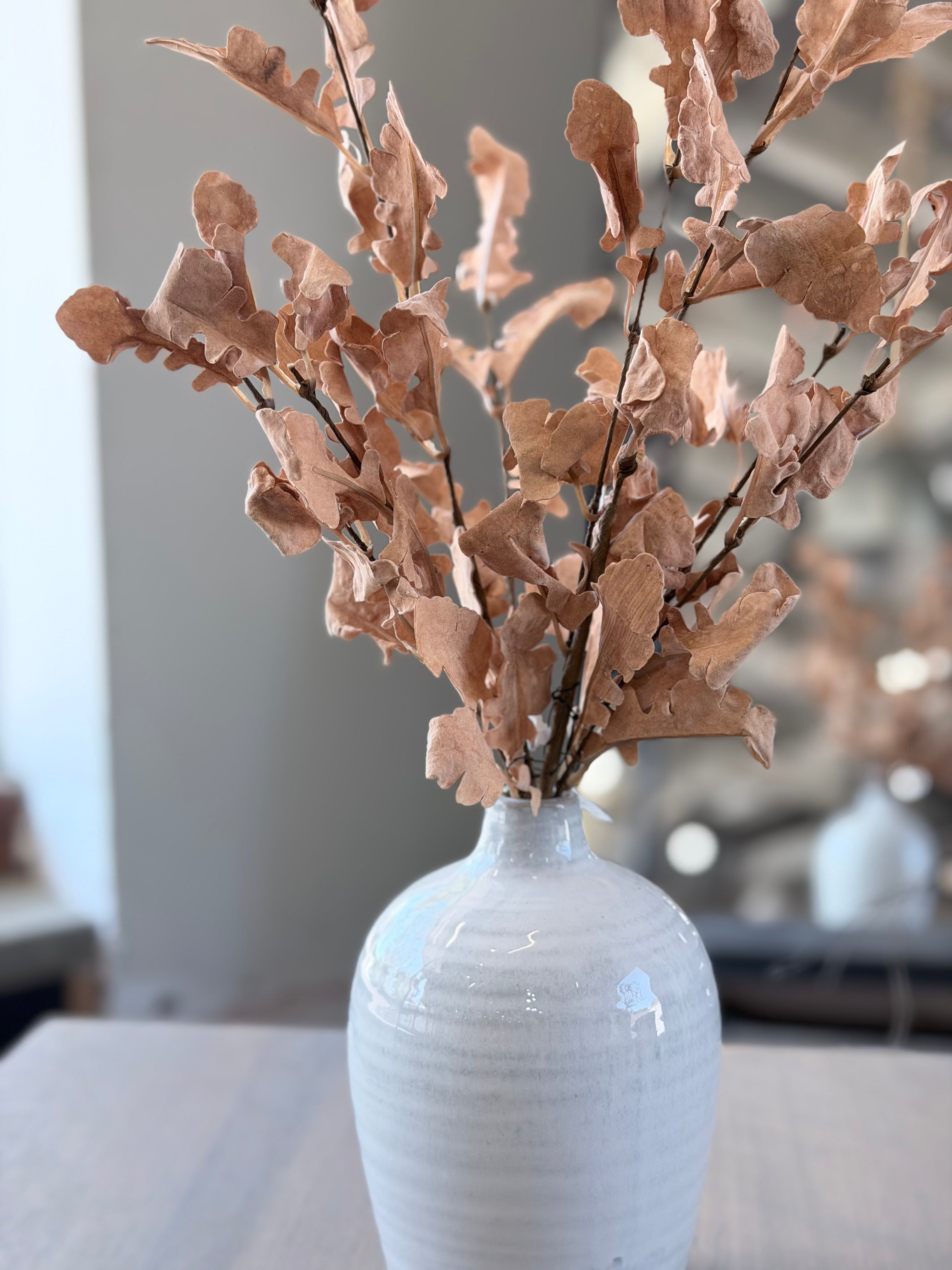 Faux Oak Stem Terracotta