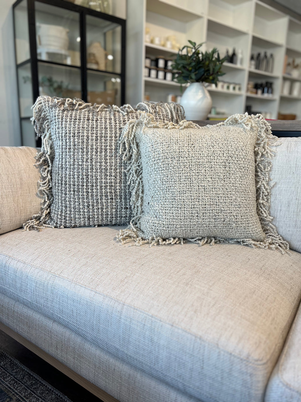 18" Lolo Fringe Pillow