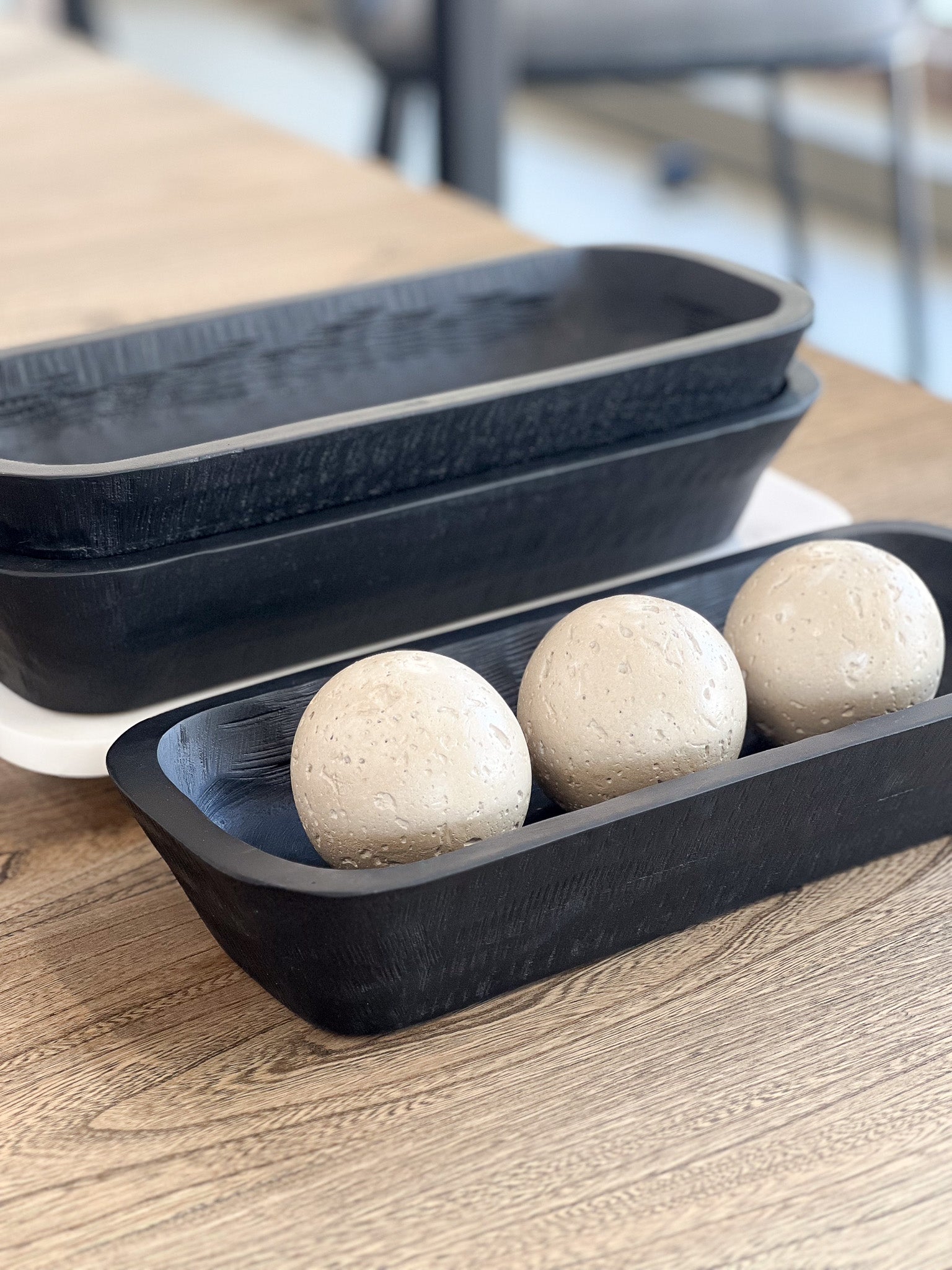 14.75" BLK DOUGH BOWL