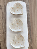 Heart W/Dots Dish