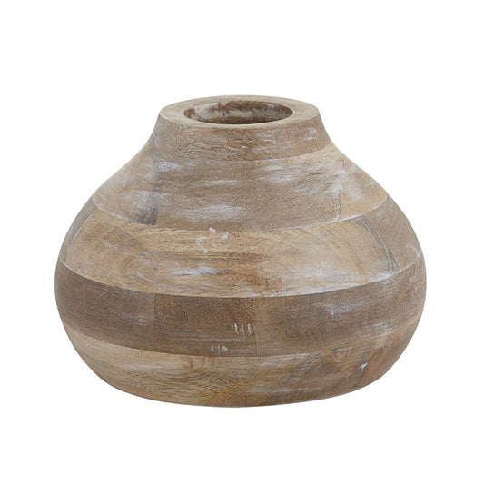 Small Wooden Vase