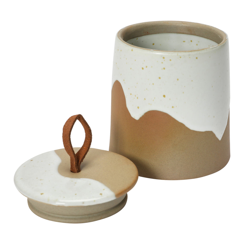 Leather Loop Canister