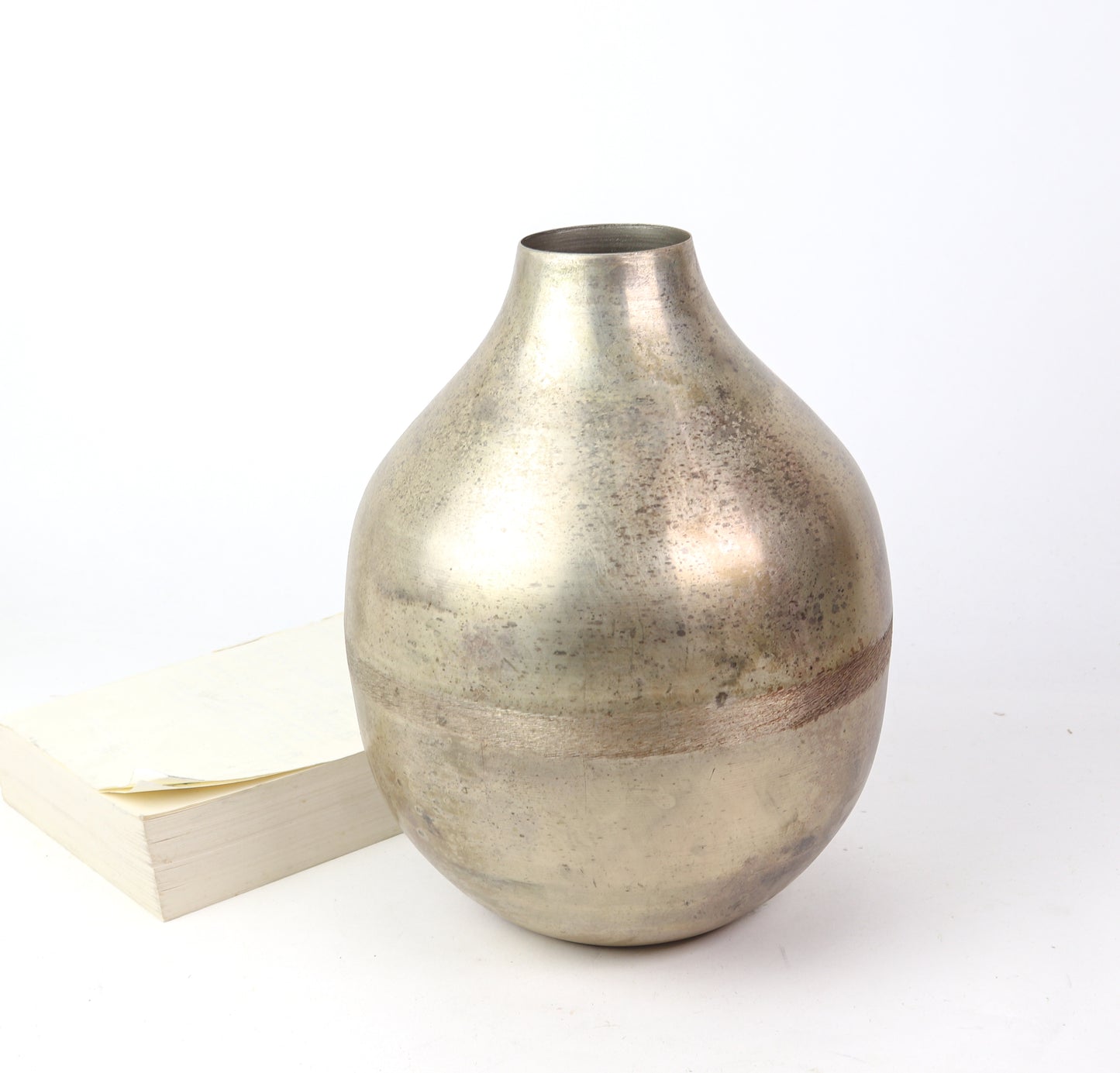 11" Brass Vase