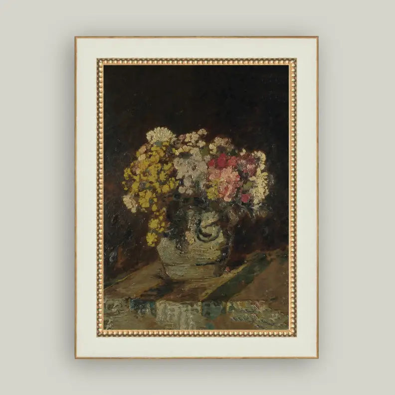 7x9 Vase of Pink and Yellow
