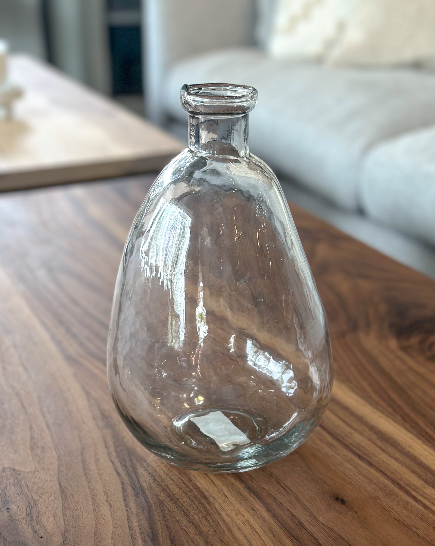 LRG Glass Bottle Vase