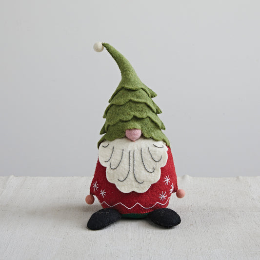14" x 7" Felt Gnome