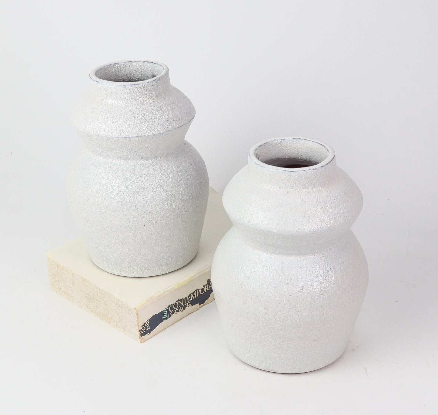 White Modern Vase