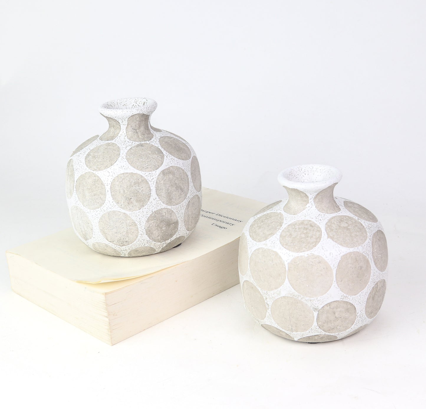 Stone Dot Vase